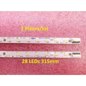 Planet Gates 2 Pieces/lot LE50D8800 V500HJ1-LE1 LED strip V500H1-LS5-TLEM6 TLEM4 TREM6 TREM4 E117098 28 LEDs 315mm,used parts