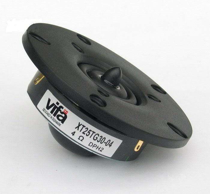 Planet Gates 2 Pieces Original Vifa DX25TG09-04/XT25TG30-04 4'' Hifi Home/Car Audio DIY Black Membrane Tweeter Speaker Driver Unit 4ohm/100W