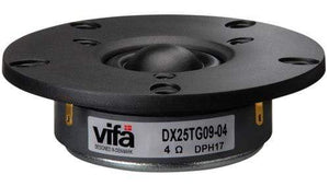 Planet Gates 2 Pieces Original Vifa DX25TG09-04/XT25TG30-04 4'' Hifi Home/Car Audio DIY Black Membrane Tweeter Speaker Driver Unit 4ohm/100W