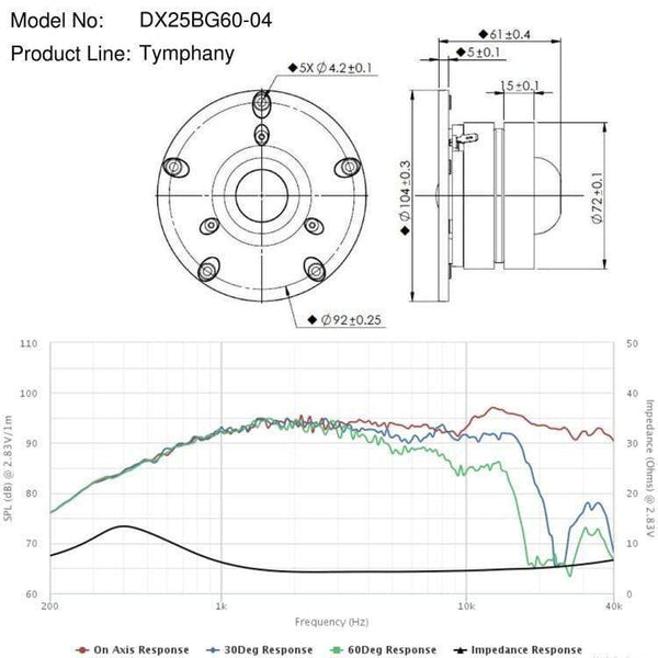 Planet Gates 2 Pieces Original Vifa XT25BG60-04/DX25BG60-04 4'' Home Audio DIY Dome Tweeter Speaker Driver 4ohm/100W Silver Panel Option