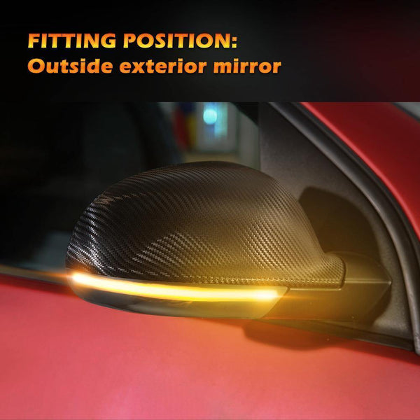 Planet Gates 2 pieces Side Mirror indicator dynamic blinker LED Turn Signal Light For VW GOLF 5 GTI V MK5 Jetta Passat B5.5 B6 Sharan Superb