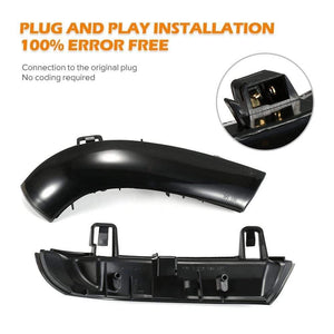 Planet Gates 2 pieces Side Mirror indicator dynamic blinker LED Turn Signal Light For VW GOLF 5 GTI V MK5 Jetta Passat B5.5 B6 Sharan Superb