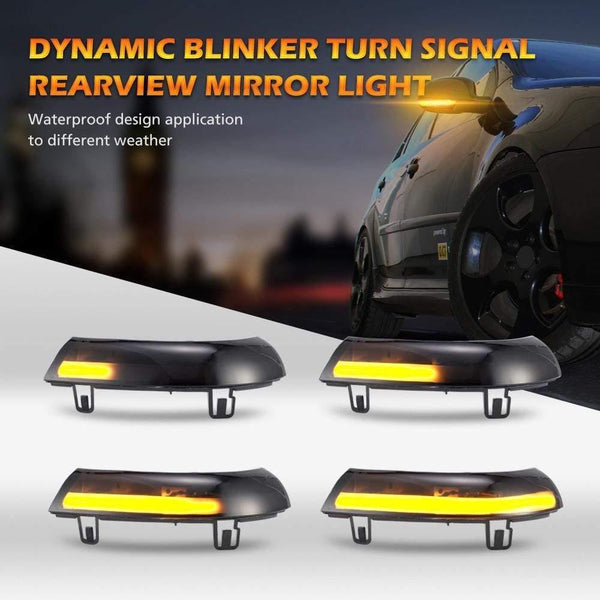 Planet Gates 2 pieces Side Mirror indicator dynamic blinker LED Turn Signal Light For VW GOLF 5 GTI V MK5 Jetta Passat B5.5 B6 Sharan Superb