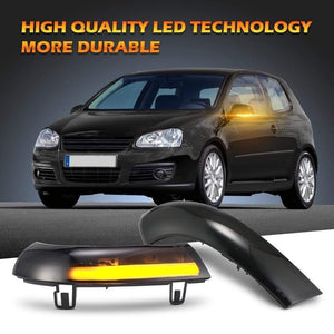 Planet Gates 2 pieces Side Mirror indicator dynamic blinker LED Turn Signal Light For VW GOLF 5 GTI V MK5 Jetta Passat B5.5 B6 Sharan Superb