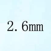 Planet Gates 2 point 6 1000pcs AAAAA Grade White 0.8~5.0mm Cubic Zirconia Stone Round Cut Loose CZ Stone Synthetic Gems For Jewelry