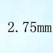 Planet Gates 2 point 75 1000pcs AAAAA Grade White 0.8~5.0mm Cubic Zirconia Stone Round Cut Loose CZ Stone Synthetic Gems For Jewelry