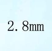 Planet Gates 2 point 8 1000pcs AAAAA Grade White 0.8~5.0mm Cubic Zirconia Stone Round Cut Loose CZ Stone Synthetic Gems For Jewelry