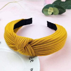 Printed Scrunchies Turban Top Knotted Elastic Hairband Hair Accessories For Girls No Slip Stay Head Band Hair Band For Women