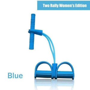 Planet Gates 2 Rally Blue 2 & 4 Levels Latex Fitness Resistance Bands Pedal Pull Rally Sit-ups Good Elasticity Body Building Fitness Equipments