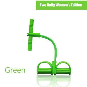 Planet Gates 2 Rally Green 2 & 4 Levels Latex Fitness Resistance Bands Pedal Pull Rally Sit-ups Good Elasticity Body Building Fitness Equipments