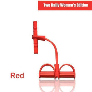 Planet Gates 2 Rally Red 2 & 4 Levels Latex Fitness Resistance Bands Pedal Pull Rally Sit-ups Good Elasticity Body Building Fitness Equipments