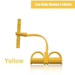 Planet Gates 2 Rally Yellow 2 & 4 Levels Latex Fitness Resistance Bands Pedal Pull Rally Sit-ups Good Elasticity Body Building Fitness Equipments