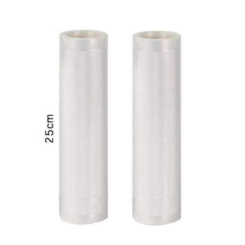 Planet Gates 2 Rolls 25x500cm / EU Plug / 220V Vacuum packing Machine food sealing pack sealer package bag packer seal vacuo vacuator household appliances included 10pcs bags