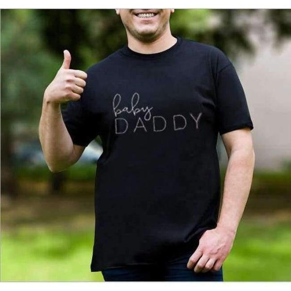 Planet Gates 2 / S Maternity Pregnancy clothes Tops Tees Letter pattern Summer Pregnant tshirt Woman Plus Size 3XL Baby DADDY MAMA Funny T Shirt