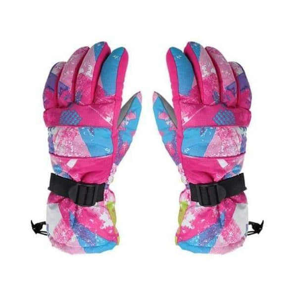Planet Gates 2 / S Women Ski gloves Windproof Waterproof Warm Cycling Ski Snow Snowmobile Motorcycle Snowboard Skiing Gloves Winter Outdoor