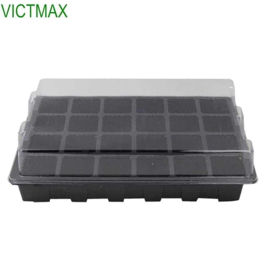 Planet Gates 2 Set 24 Cells Seed Nursery Pot Seed Planting Box Plant Grow Tray Case garden supply