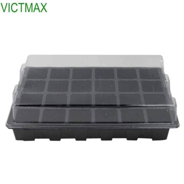 Planet Gates 2 Set 24 Cells Seed Nursery Pot Seed Planting Box Plant Grow Tray Case garden supply