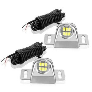Planet Gates 2 Silver Car Reverse Light Backup Tail Light Auto Led Bulb Motorcycle Reversing Lamp Parking Auxiliary Light DRL 6000K White Car Styling