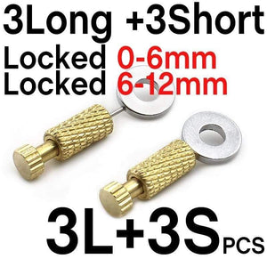 Planet Gates 2 size 6PCS 6pcs/bag DIY Leather Craft Hand Sewing Position Located Hand Tool Positioning Needles Stitching, Fixed Suture Leathercraft Tool