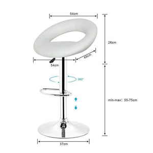 Planet Gates 2 spcs fashion bar chair Synthetic Adjustable Swivel Bar Stools Kitchen Home Bar Furniture Chair Stool France in Stock HWC