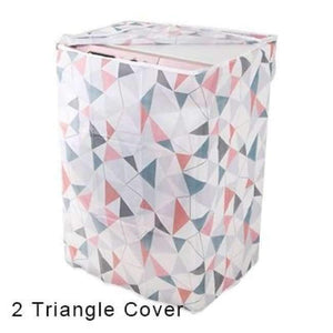 Planet Gates 2 Triangle Cover Washing Machine Dust Covers Organizer Washer Lid Appliance Layer Protector Coat Storage Case Organization Accessories Item