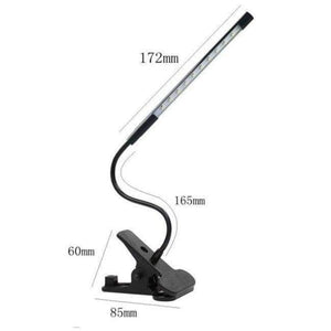 Planet Gates 2 USB eye protection clip book light novelty creative reading bedside lamp LED flexible touch dimming learning book desk light0807