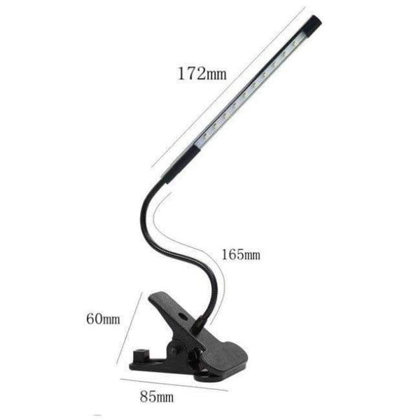 Planet Gates 2 USB eye protection clip book light novelty creative reading bedside lamp LED flexible touch dimming learning book desk light0807