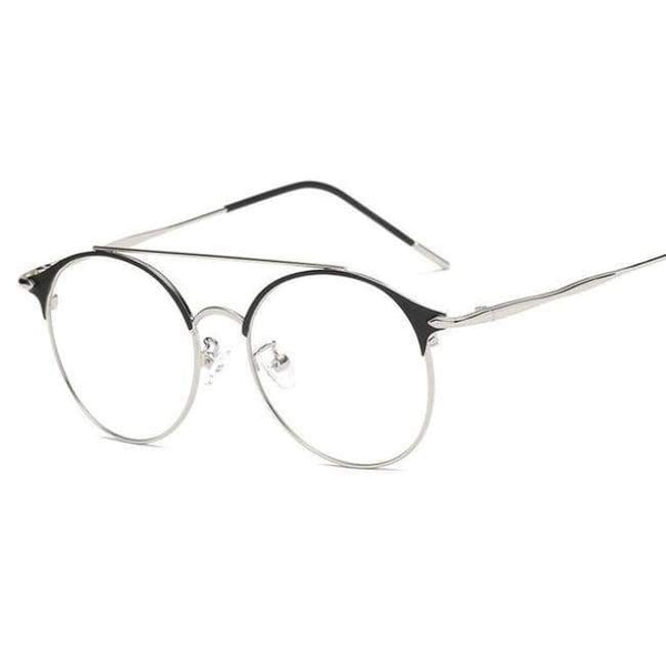 Planet Gates 2 VCKA 2018 New Fashion Women Mens Computer Goggles Retro Metal Blue Light Blocking Glasses Round Gaming Glasses UV400 Eyewear