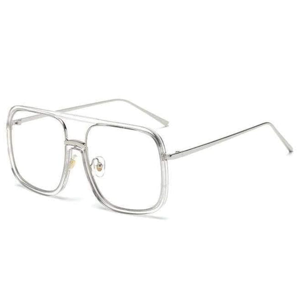 Planet Gates 2 VCKA Anti Blue light Glasses Frame women Oversized metal frame Goggles Radiation-resistant Square Computer men Gaming Eyewear