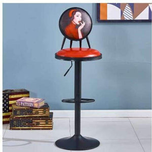 Planet Gates 2 Vintage chairs. American bar stools. Use a high - foot dining chair.