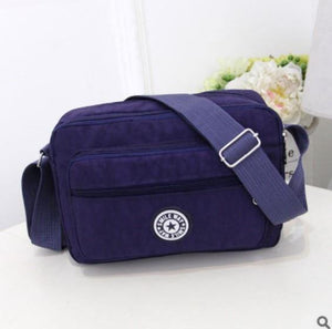 Planet Gates 2 Women Fashion Solid Color Zipper Waterproof Nylon Shoulder Bag Female Crossbody Bag Ladies Bolsa Feminina Waterproof Travel Bag