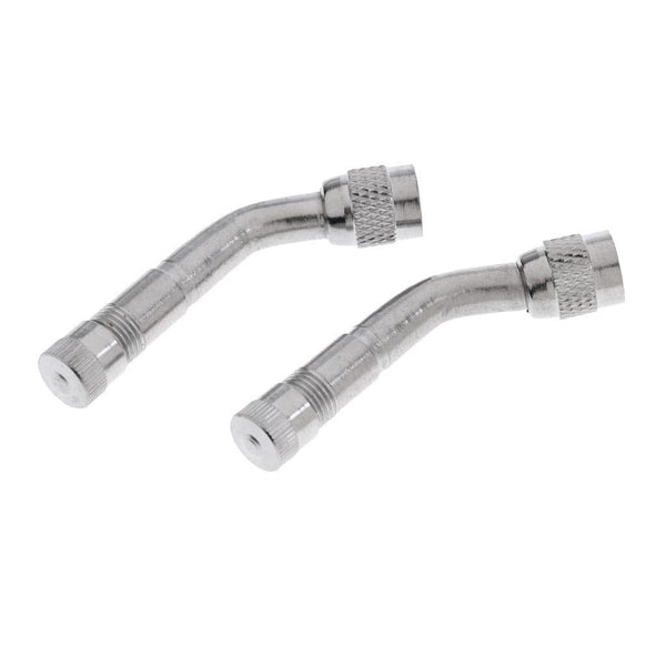 Planet Gates 2 x Valve Stem Adapter 45, 90, 135 Degree Valve Extension Car Electrombile Tyre Valve Extender Bike Parts