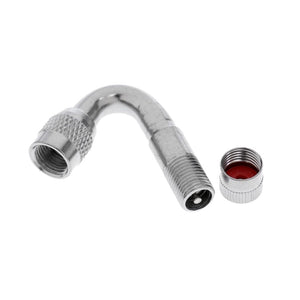 Planet Gates 2 x Valve Stem Adapter 45, 90, 135 Degree Valve Extension Car Electrombile Tyre Valve Extender Bike Parts