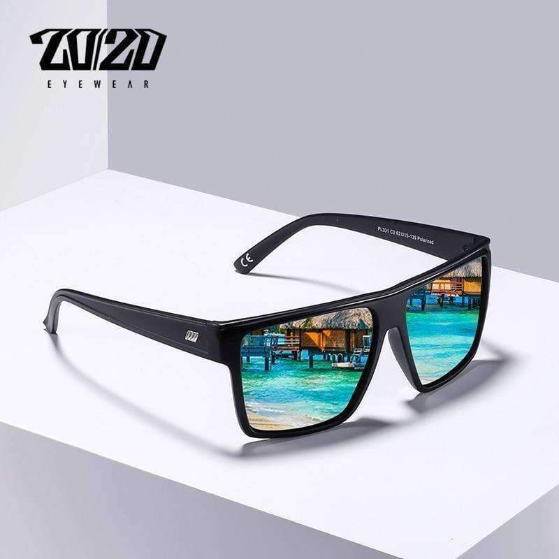 Planet Gates 20/20 Brand Design New Polarized Sunglasses Men Sun Glasses Male Classic Retro Mirror Eyewear Shades Oculos Gafas PL331