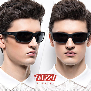 Planet Gates 20/20 Optical Brand Design New Polarized Sunglasses Men Fashion Male Eyewear Sun Glasses Travel Fishing Oculos PL66 With Box