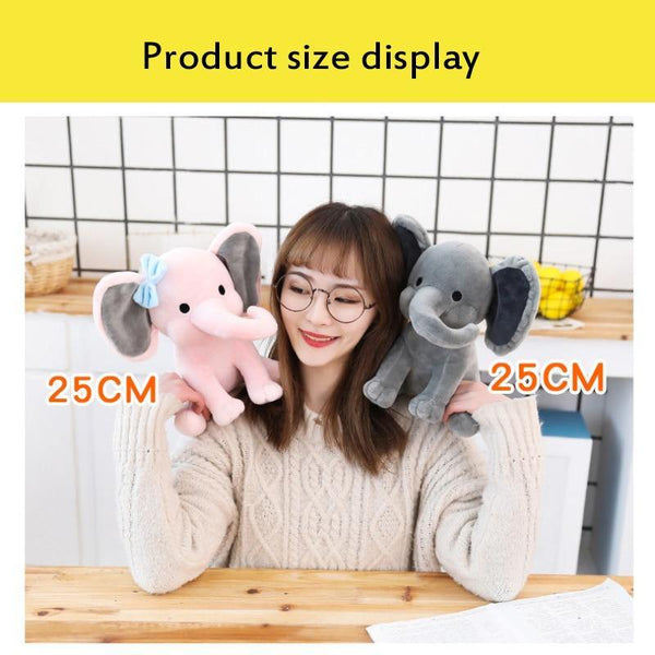 20/25cm Elephant Plush Plush Baby Toy Soft Cloth Stuffed Cartoon Easter Gift Decor Baby Appease Toys For Children Kids Gift