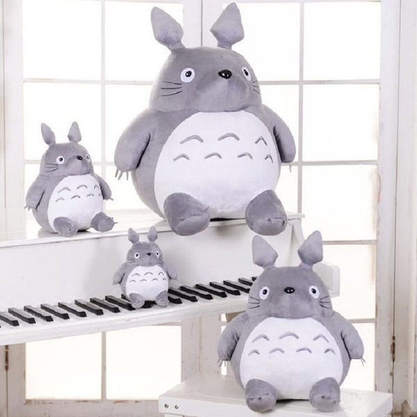 Planet Gates 20/30/45cm Totoro Plush Toys Soft Stuffed Animals Anime Cartoon Pillow Cushion Cute Fat Cat  Animals Children Birthday Xmas Gift