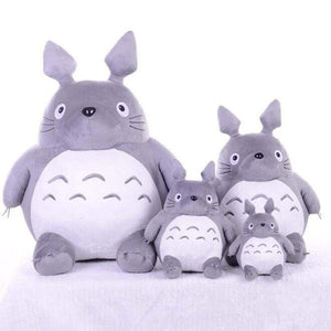 Planet Gates 20/30/45cm Totoro Plush Toys Soft Stuffed Animals Anime Cartoon Pillow Cushion Cute Fat Cat  Animals Children Birthday Xmas Gift