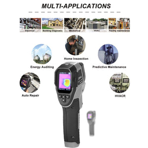 -20~450℃/-4~842℉ METERK Infrared Thermal Imager IR Infrared Imaging Devices Mini Handheld Digital Thermal Imaging Camera