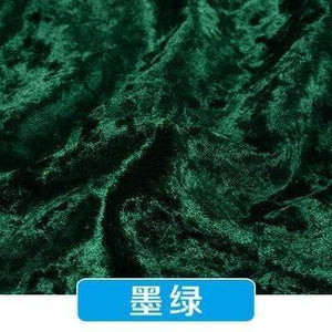 Planet Gates 20 / 50cm X 160cm Gold Velvet Diamond Luster Fabric For Dress Stretch Gentle Thin Flannel Cloth Diy Clothes Shirt Sewing Handmade Patchwork