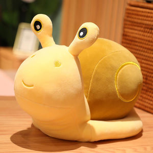 Planet Gates 20-60cm Cartoon Snails Plush Toys Lovely Animal Pillow Stuffed Soft Kawaii Snail Dolls Sofa Cushion Cute Birthday Gift for Girls