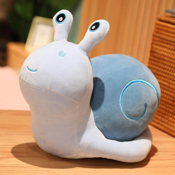 Planet Gates 20-60cm Cartoon Snails Plush Toys Lovely Animal Pillow Stuffed Soft Kawaii Snail Dolls Sofa Cushion Cute Birthday Gift for Girls