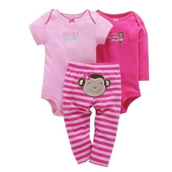 Planet Gates 20 / 6M 100% Cotton 2018 bebes 6-24M set ,baby boy clothes ,baby girl clothes,newborn 3 piece ropa  boy
