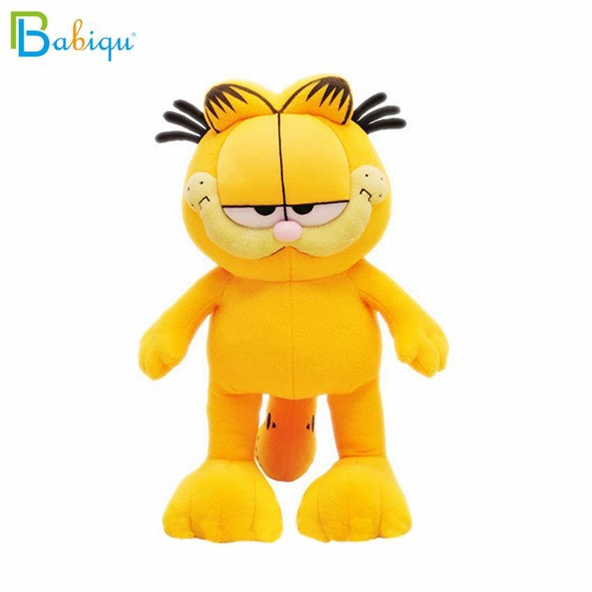 20-80CM Hot Sell Big Cartoon Garfield Plush Toy Garfield Cat Plush Stuffed Doll High Quality Soft  Figure Doll For Kids Children