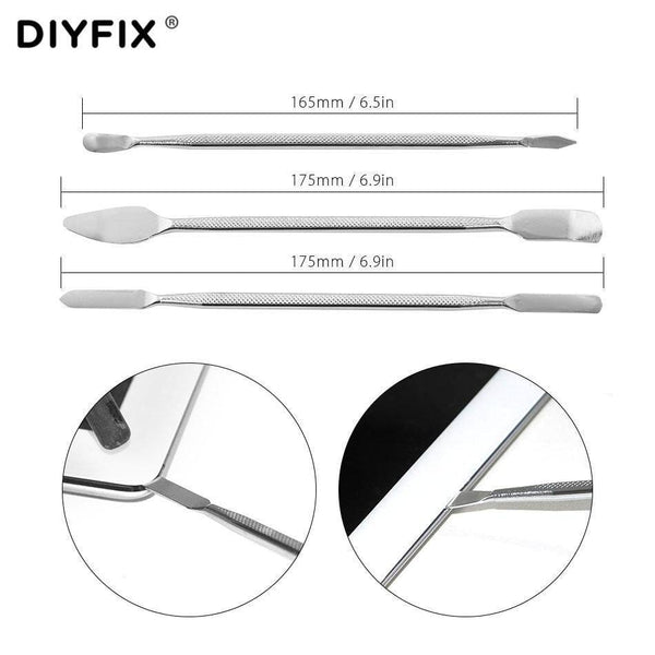 Planet Gates 20 in 1 Repair Tools Kit Smartphone LCD Screen Opening Pliers Metal Pry Spudger Set for Mobile Phone Tablet Laptop PC