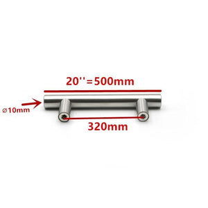 50mm-500mm Stainless Steel Kitchen Door Cabinet T Bar Handle Pull Knob Cabinet Knobs Furniture Handle Cupboard Drawer Handle