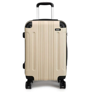 Planet Gates 20 inch beige 1777 / China Suitcase Travel Bags Rolling Hand Luggage Set Carry on Trolley Case 4 Wheels Spinner Hardside ABS 20 24 28 Inch YD1777L