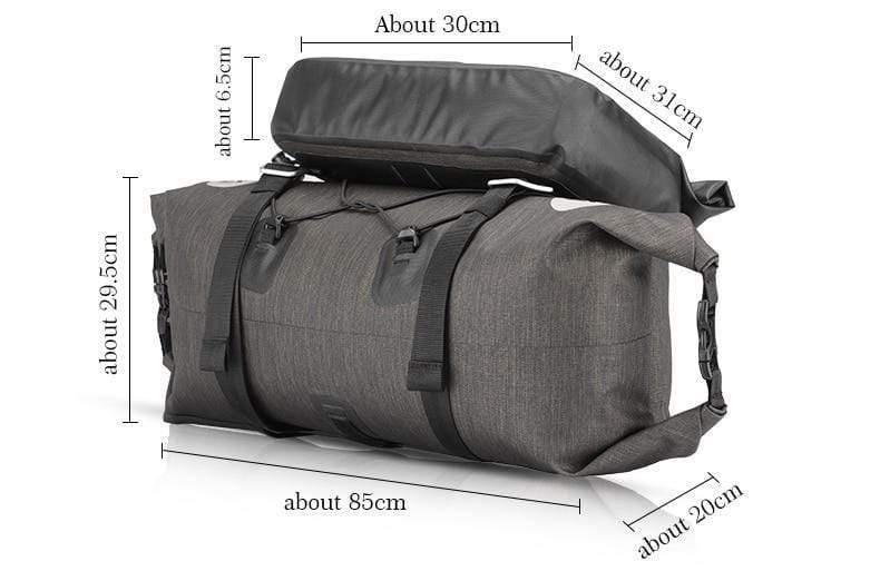 Planet Gates 20 L Combo Waterproof Bicycle Front Tube Bags Big Capacity MTB Cycling Handlebar Bags Front Frame Trunk Pannier Bike Accessories