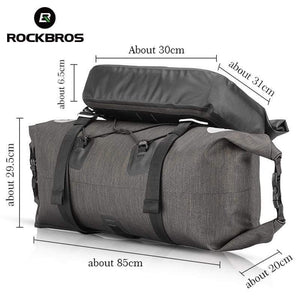 Planet Gates 20 L Combo Waterproof Bicycle Front Tube Bags Big Capacity MTB Cycling Handlebar Bags Front Frame Trunk Pannier Bike Accessories