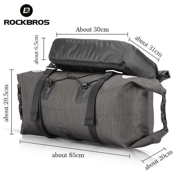 Planet Gates 20 L Combo Waterproof Bicycle Front Tube Bags Big Capacity MTB Cycling Handlebar Bags Front Frame Trunk Pannier Bike Accessories